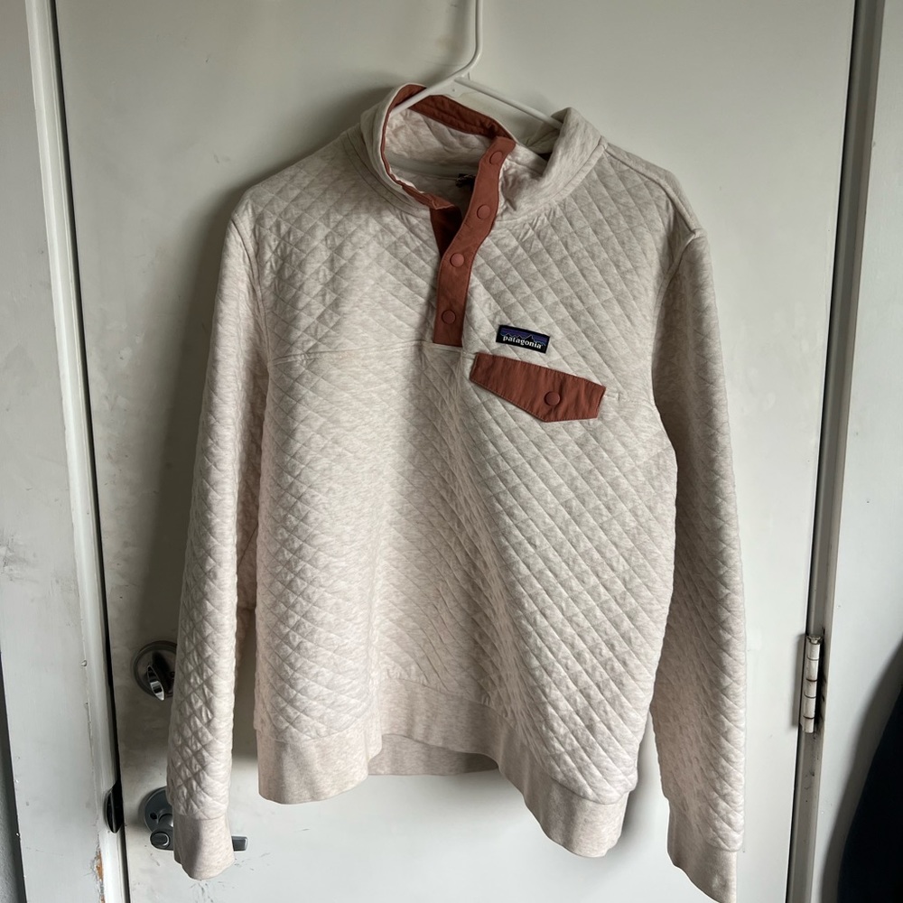 Patagonia pullover organic cotton